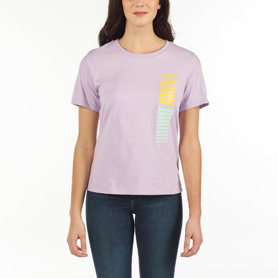 GOLDSTROMS Solid Women V Neck Pink T-Shirt - Buy Purple GOLDSTROMS